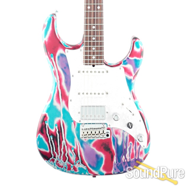 Tyler Studio Elite Psychedelic Vomit Electric Guitar #23087 — image 1