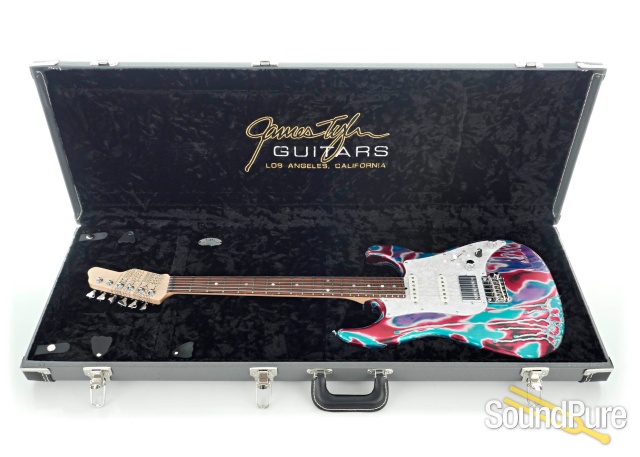 Tyler Studio Elite Psychedelic Vomit Electric Guitar #23087 — image 5