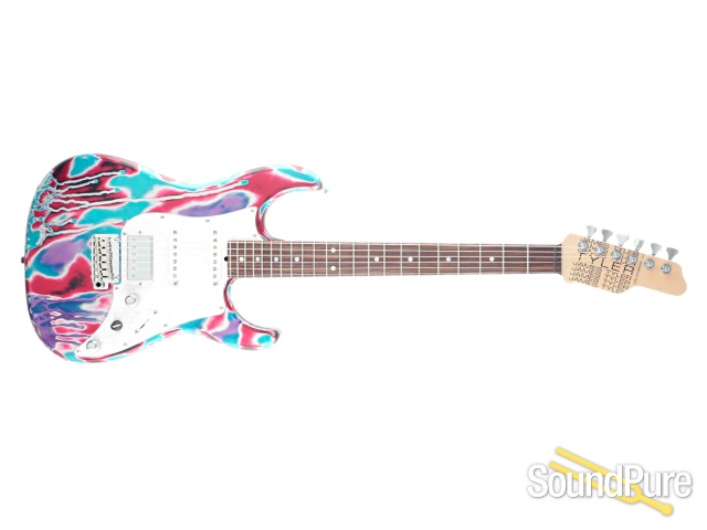 Tyler Studio Elite Psychedelic Vomit Electric Guitar #23087 — image 9