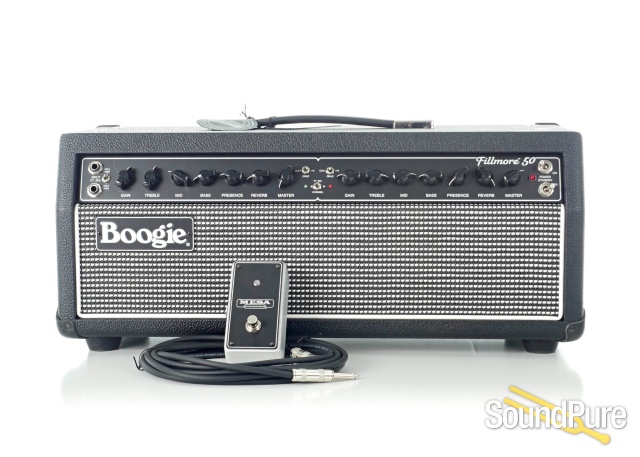 Mesa Boogie Fillmore 50 Head, Black Bronco/Tinsel - Used — image 1