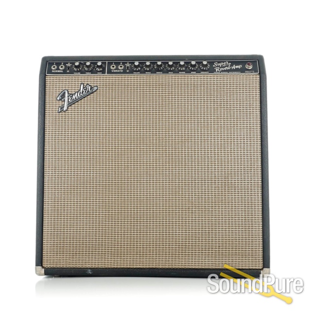 1966 Fender Super Reverb Combo Amplifier #A19749 - Used — image 1
