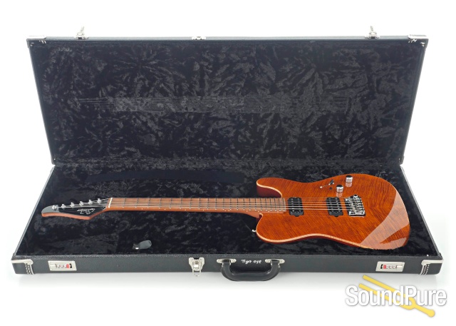 Suhr Classic T Mahogany/Maple Tiger's Eye #16844 - Used — image 4