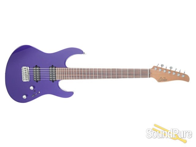 Suhr Modern 7-String Purple Haze Guitar #21401 - Used — image 8