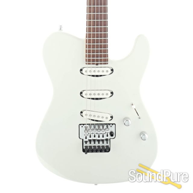 Suhr Classic T Olympic White w/ Floyd Rose #6030 - Used — image 1