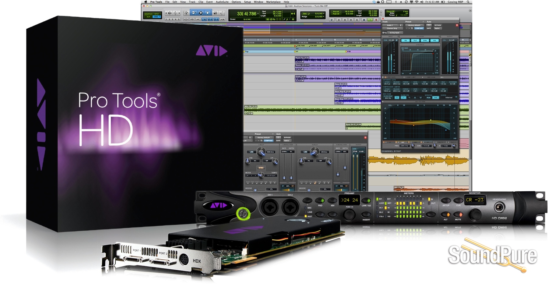 avid pro tools hdx hd omni