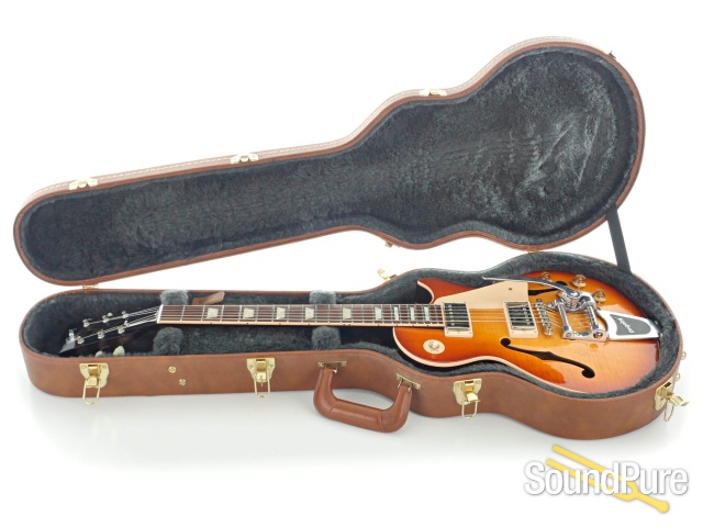 Gibson ES-Les Paul 3-Color Sunburst Guitar #12004735 - Used — image 4