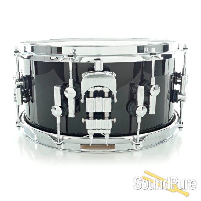 Sonor 6.5x13 SQ2 Medium Beech Snare Drum Brilliant Black — image 2