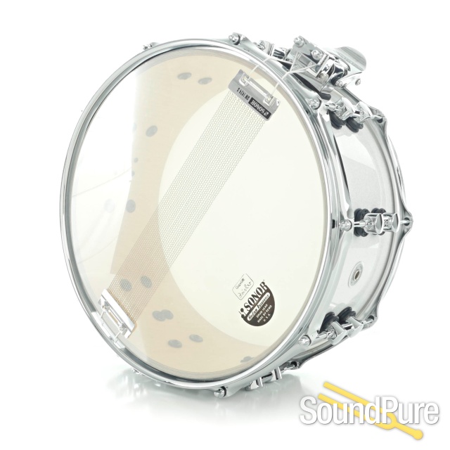 Sonor 6.5x14 SQ2 Medium Birch Snare Drum White Sparkle — image 3
