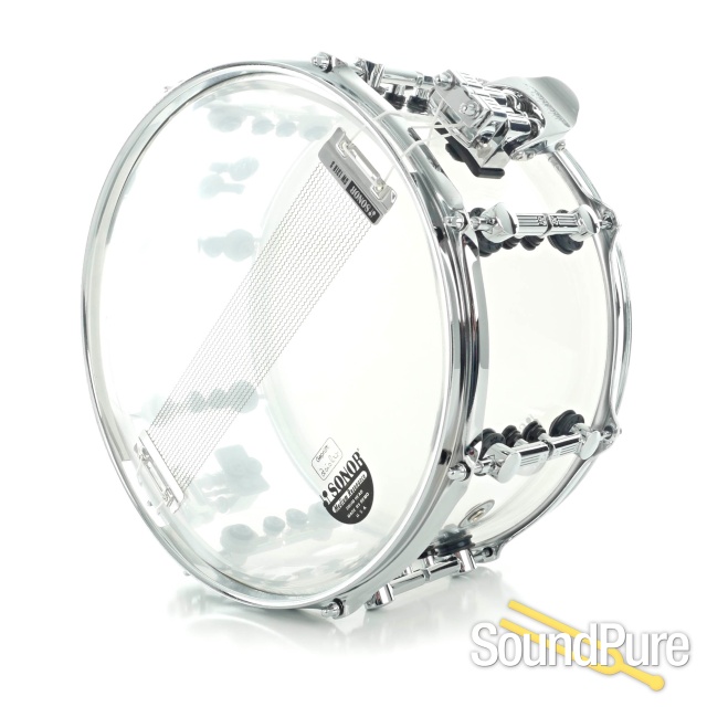 Sonor 7x13 SQ2 X Ray Acrylic Snare Drum — image 4