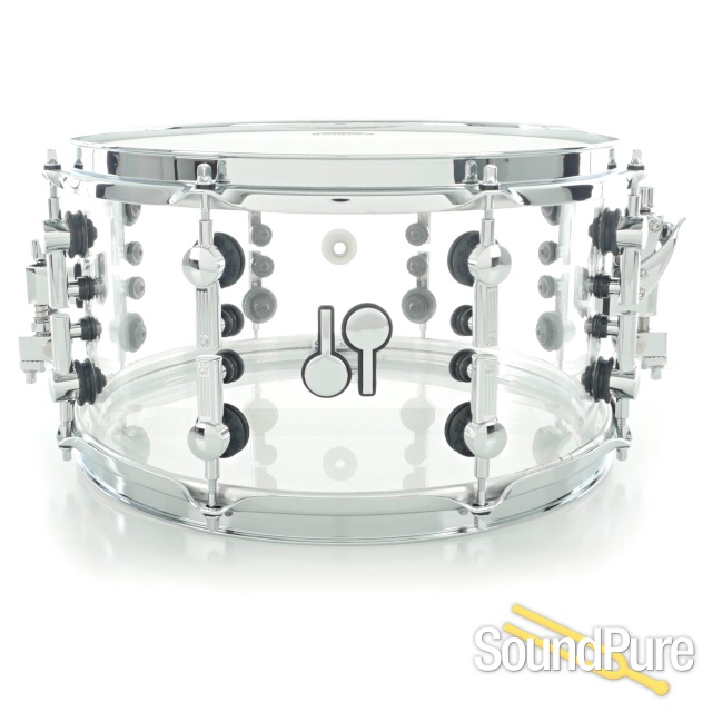 Sonor 7x13 SQ2 X Ray Acrylic Snare Drum — image 1