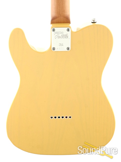 Tuttle Custom Classic T Butterscotch Nitro Guitar #832 — image 4