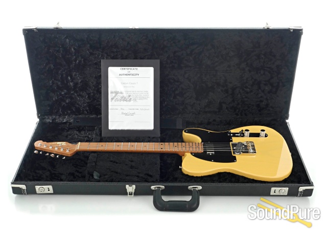 Tuttle Custom Classic T Butterscotch Nitro Guitar #832 — image 6