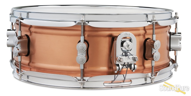 PDP 5x14 Concept Metal Brushed Copper Snare Drum — image 2