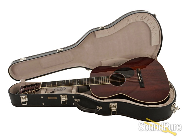 Santa Cruz Custom Koa OO Dark Red Stain Acoustic #1213 — image 15