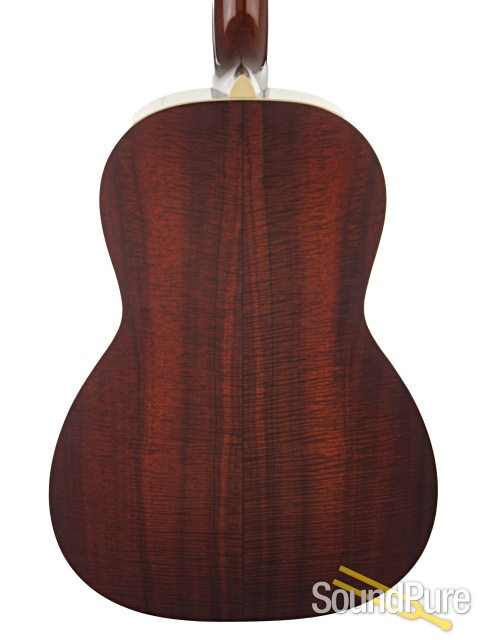 Santa Cruz Custom Koa OO Dark Red Stain Acoustic #1213 — image 19
