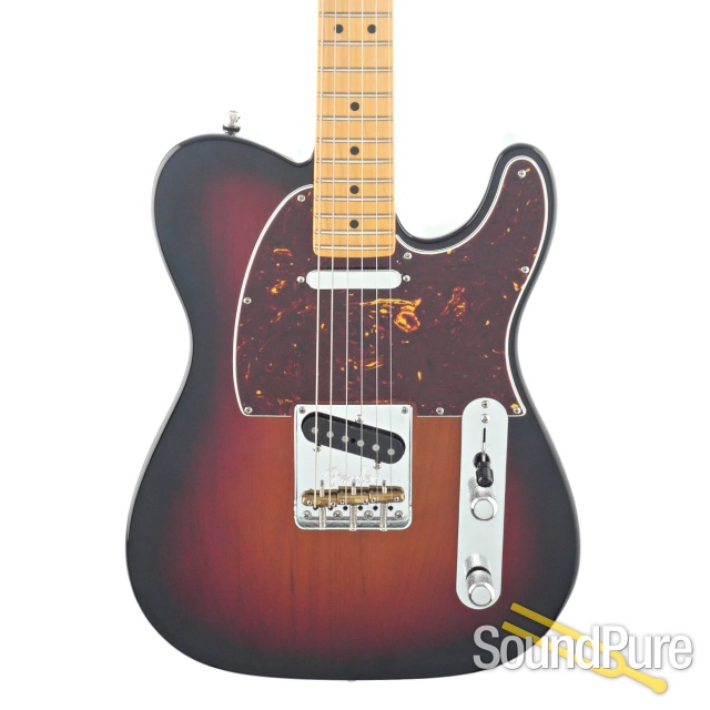 Fender Am Pro Tele 3-Tone Burst Guitar #US210106528 - Used — image 1