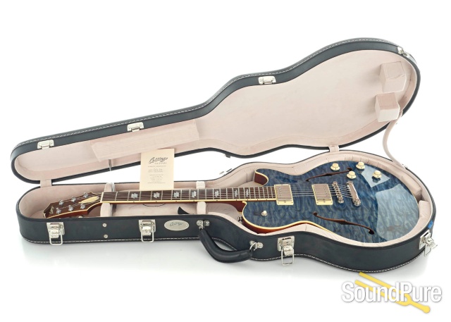 Collings SoCo Deluxe Mermaid Blue Guitar #11205 - Used — image 6