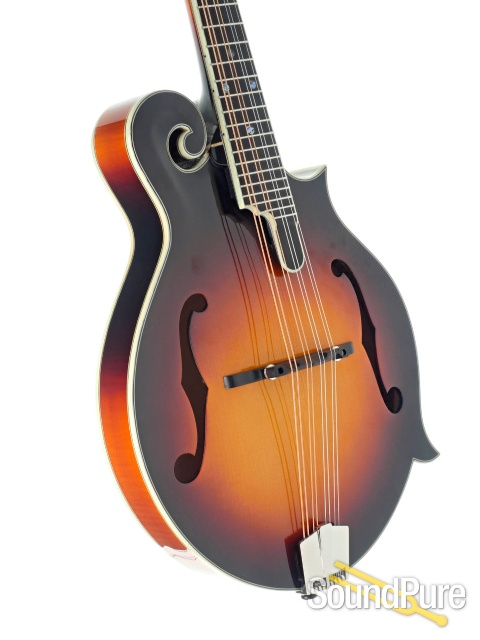 Eastman MD815-SB Addy/Flame Maple F-Style Mandolin #N2200584 — image 2