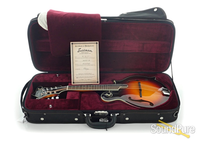 Eastman MD815-SB Addy/Flame Maple F-Style Mandolin #N2200584 — image 5
