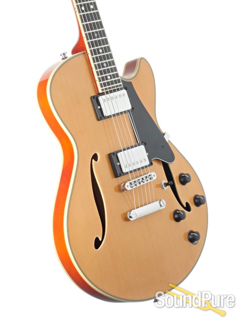 Comins GCS-1ES Blonde Semi-Hollow Electric #112313 — image 2