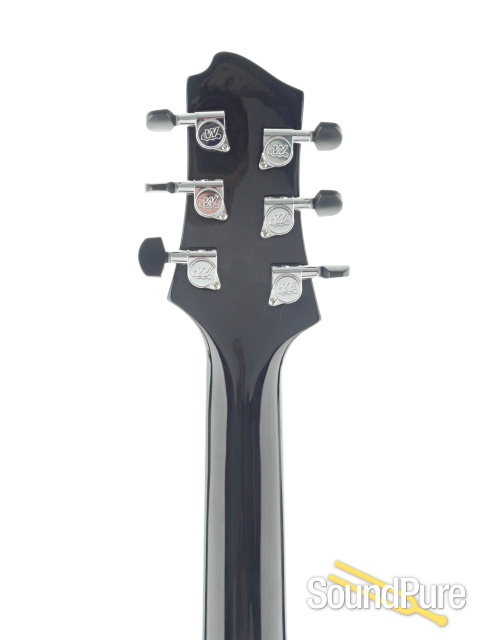 Comins GCS-1ES Black Semi-Hollow Electric #112314 — image 7