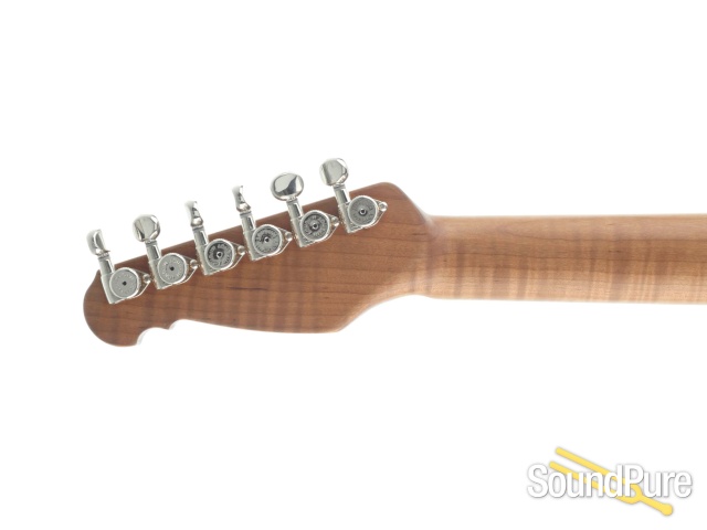 Tuttle Bent Top ST HH Trans Black Burst Electric Guitar #835 — image 7