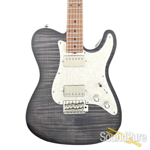 Tuttle Bent Top ST HH Trans Black Burst Electric Guitar #835 — image 1