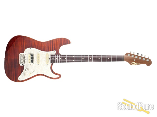 Tuttle Tuned Bent Top S HSS Bengal Electric Guitar #831 — image 9