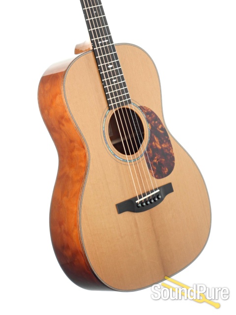 Boucher Ltd Ed HG Quilted Mahogany 000 #LE-MY-1002-12FTB — image 2