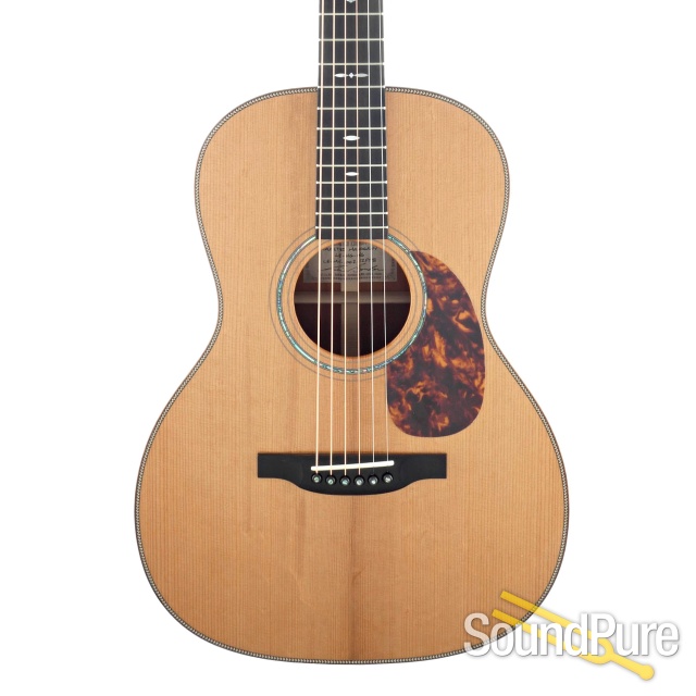 Boucher Ltd Ed HG Quilted Mahogany 000 #LE-MY-1002-12FTB — image 1