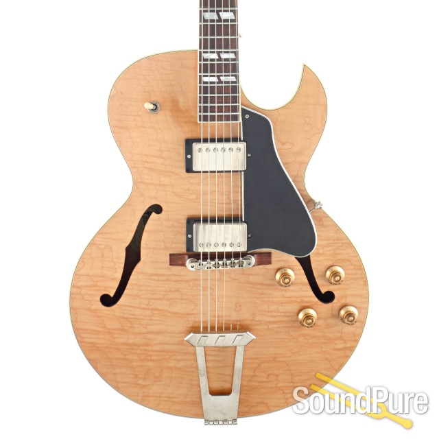 Gibson ES-175 Natural Hollow-Body Guitar #91917312 - Used — image 1