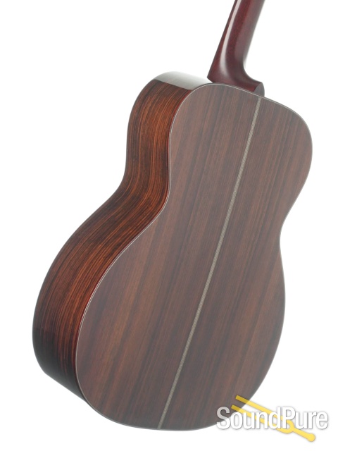 Santa Cruz OM Custom Italian Spruce/IRW Guitar #5635 - Used — image 3