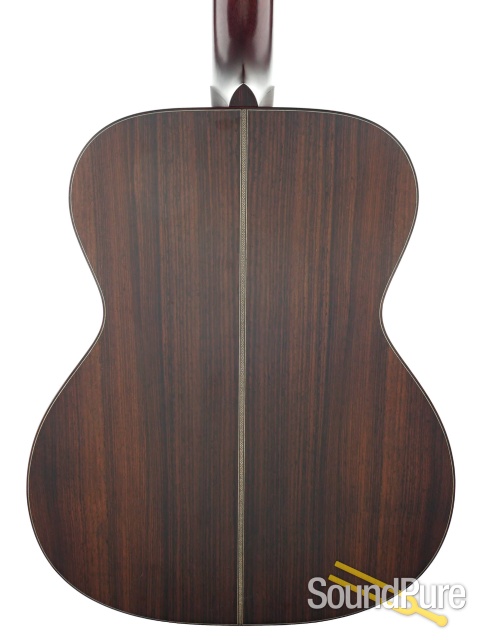 Santa Cruz OM Custom Italian Spruce/IRW Guitar #5635 - Used — image 4