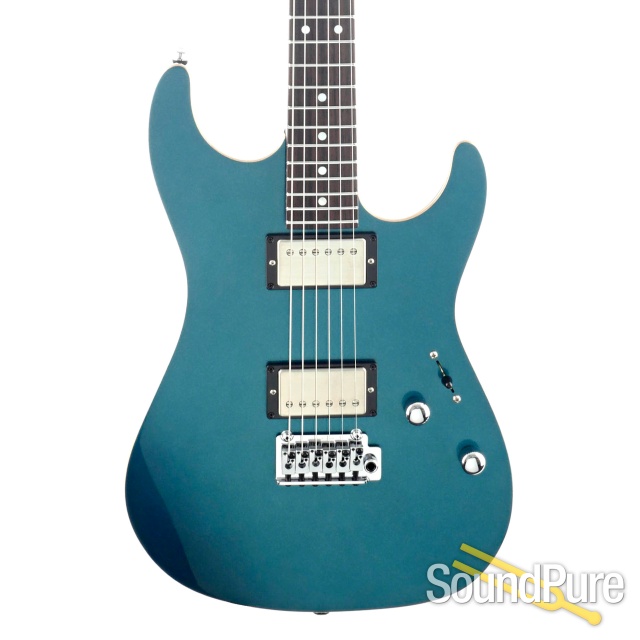 Suhr Pete Thorn Sig. Ocean Turquoise Metallic Guitar #68942 — image 1