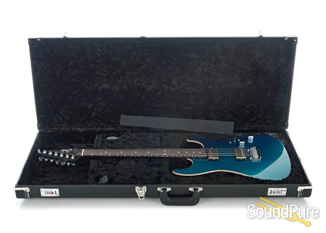 Suhr Pete Thorn Sig. Ocean Turquoise Metallic Guitar #68942 — image 4