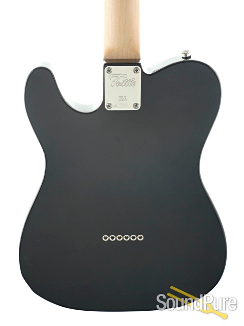 Tuttle Custom Classic T Black HS Electric Guitar #780 - Used — image 4