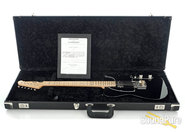 Tuttle Custom Classic T Black HS Electric Guitar #780 - Used — image 6