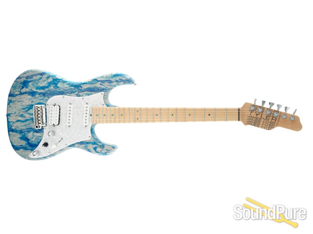 Tyler Studio Elite HD Blue Shmear Guitar #23007 - Used — image 8