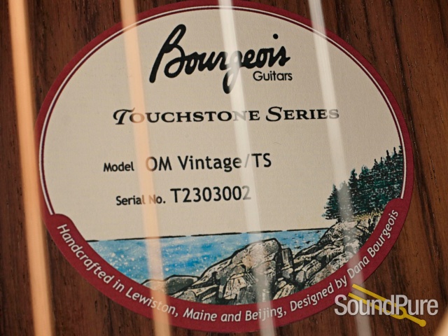 Bourgeois Touchstone OM Vintage/TS Guitar #T2303002 — image 7