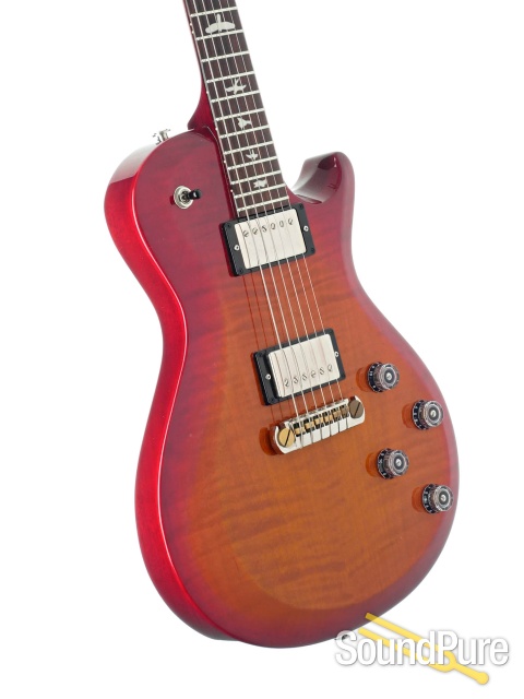 PRS S2 Singlecut Cherry Burst Guitar #16 52021257 - Used — image 2