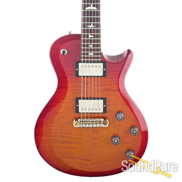 PRS S2 Singlecut Cherry Burst Guitar #16 52021257 - Used — image 1