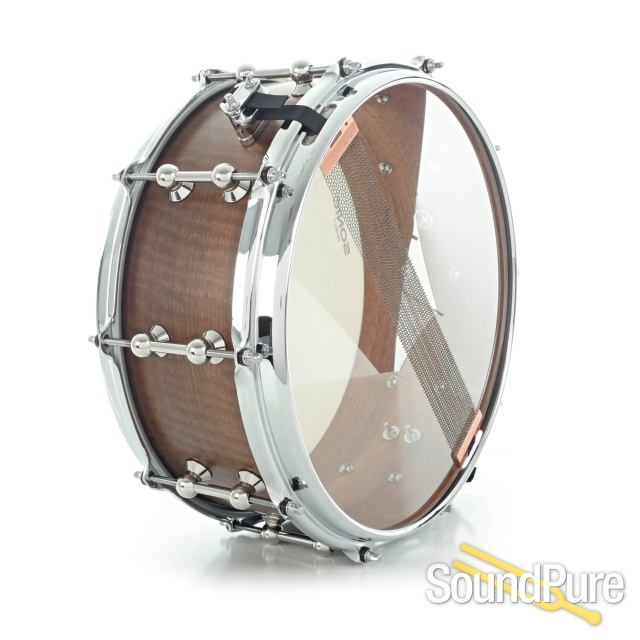 Metro 6x14 Tasmanian Blackwood Ply Snare Drum Mountain Ash — image 4
