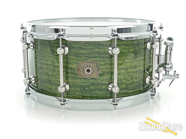 Metro 6.75x14 Blackbutt Ply Snare Drum Daintree Gloss — image 1