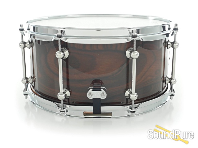 Metro 6.75x14 Blackbutt Ply Snare Drum Ziricote Gloss — image 5