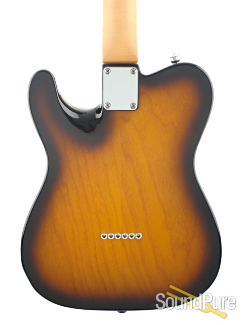 Suhr Classic T 2-Tone Tobacco Burst Guitar #JS2P5K - Used — image 5