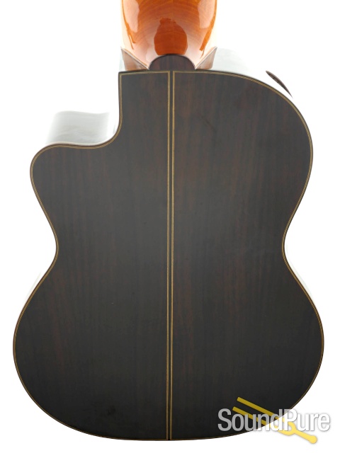 Bartolex 11C Alto Guitar Cedar/Rosewood #02120413 - Used — image 4