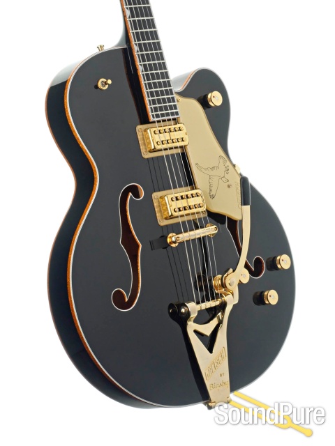 Gretsch Black Falcon G6136T-BK Guitar #JT17103115 - Used — image 2