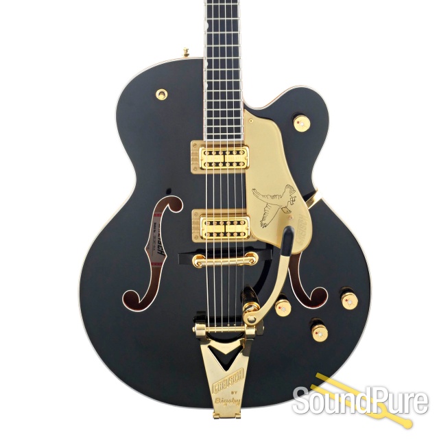 Gretsch Black Falcon G6136T-BK Guitar #JT17103115 - Used — image 1