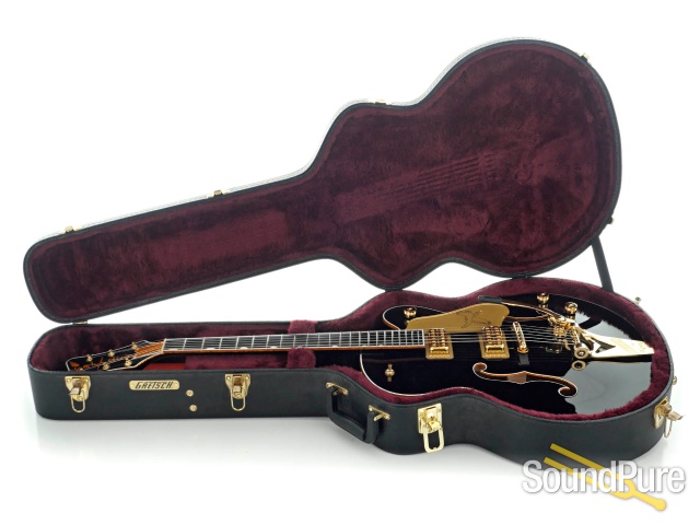Gretsch Black Falcon G6136T-BK Guitar #JT17103115 - Used — image 4