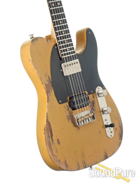 Luxxtone Choppa T HH Butterscotch Electric Guitar #0692 — image 2